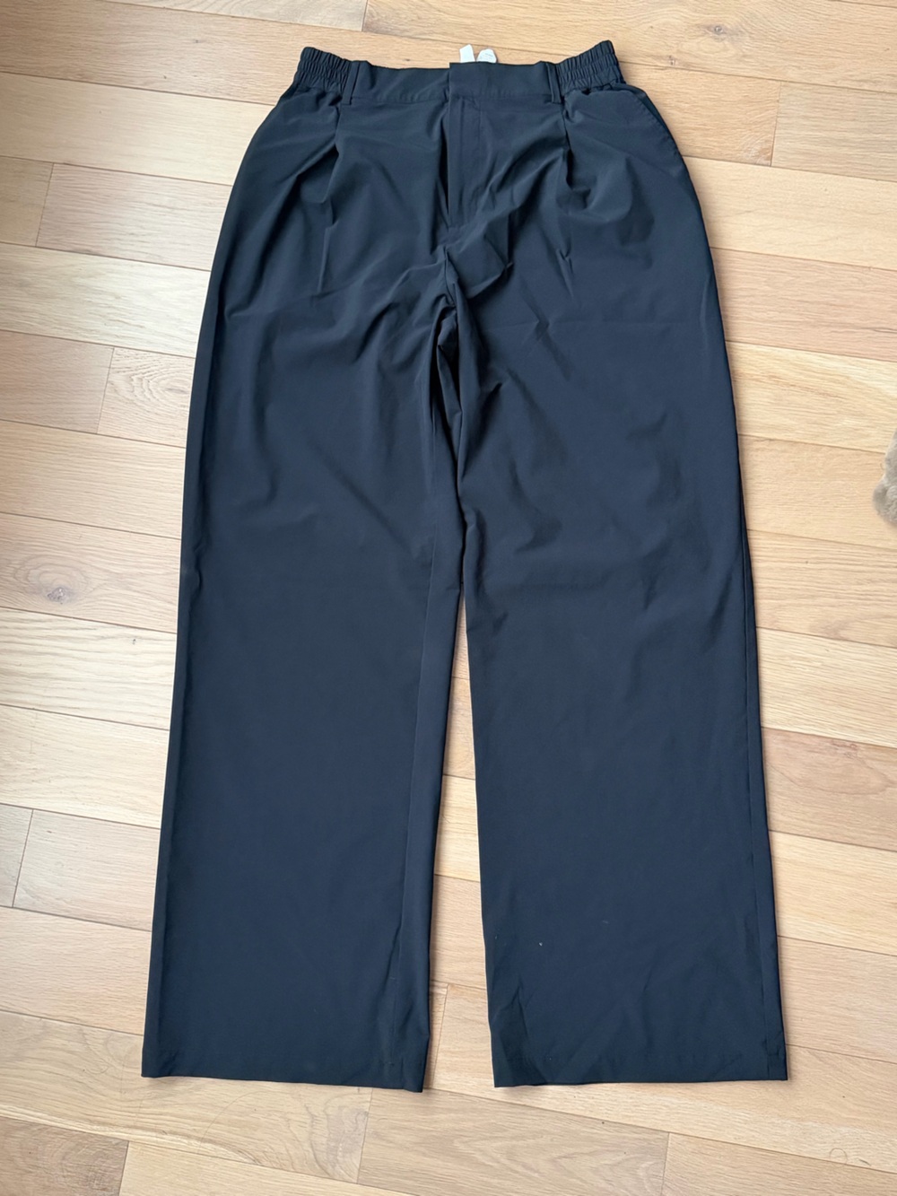 ALO (Authentic) Yoga women Black Wide-Leg trousers